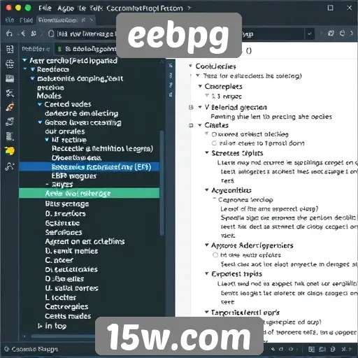 Análise da interface do eebpg e sua usabilidade